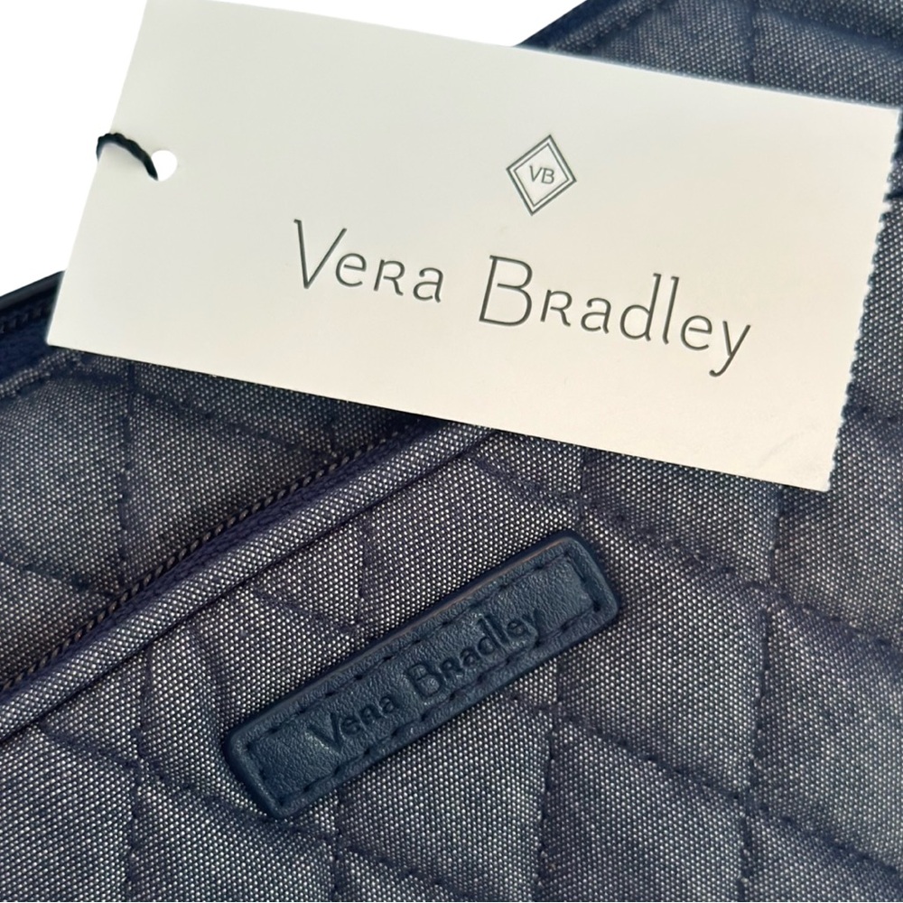 LOW START NWT - Vera Bradley Quilted Denim Backpack and Crossbody Set - Picture 11 of 17